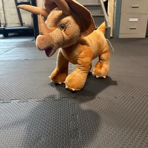 Build-A-Bear Orange Dinosaur Stuffed Animal